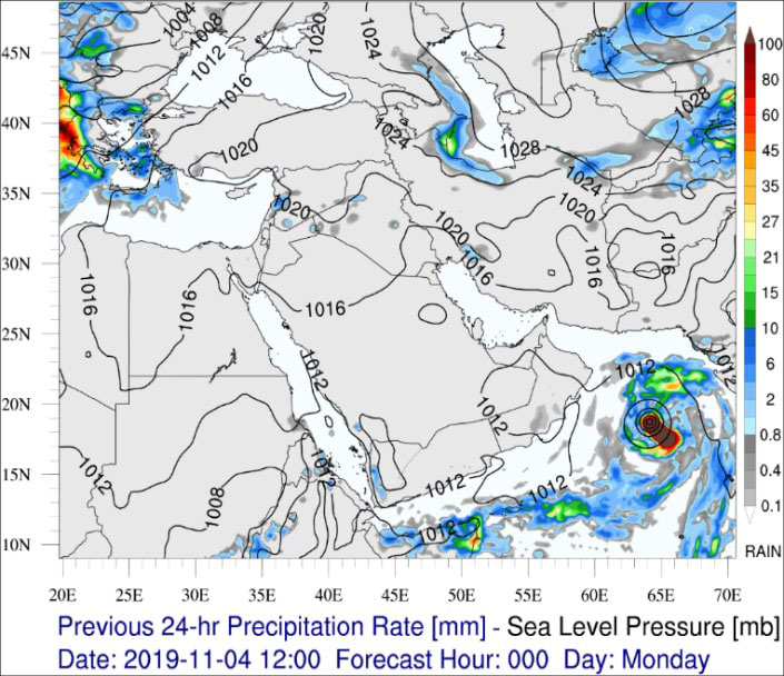 سامانه هشدار توفان‌های استوایی و سونامی در سواحل مکران2
